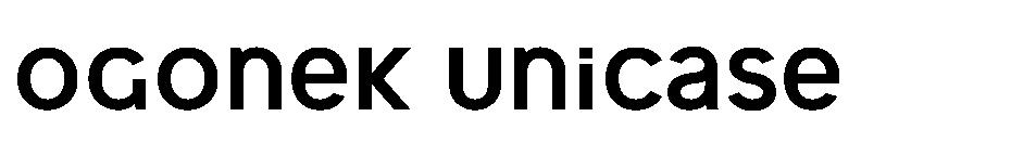 Ogonek Unicase font